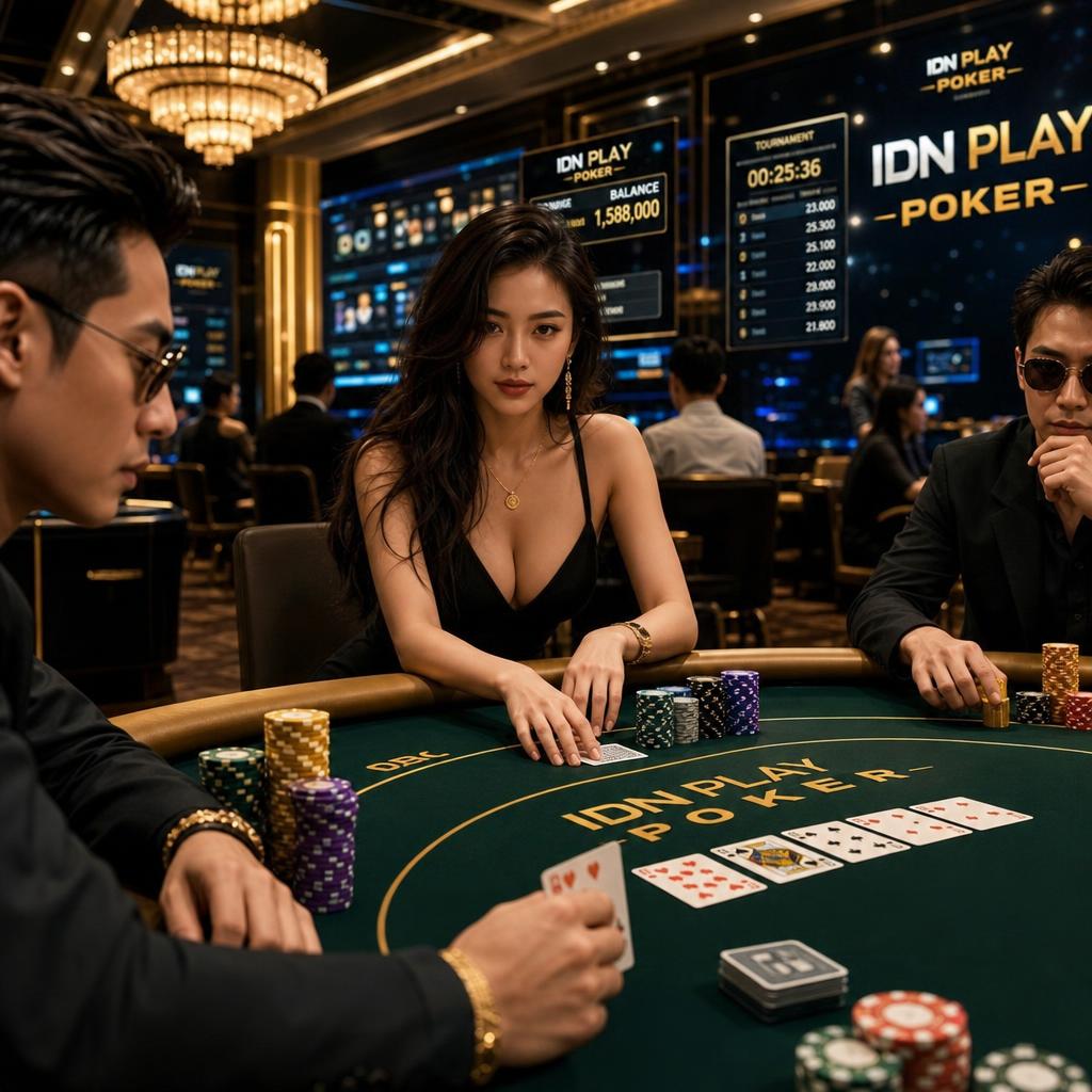 IDN PLAY Poker: Teknik Bluff yang Membuat Lawan Bingung