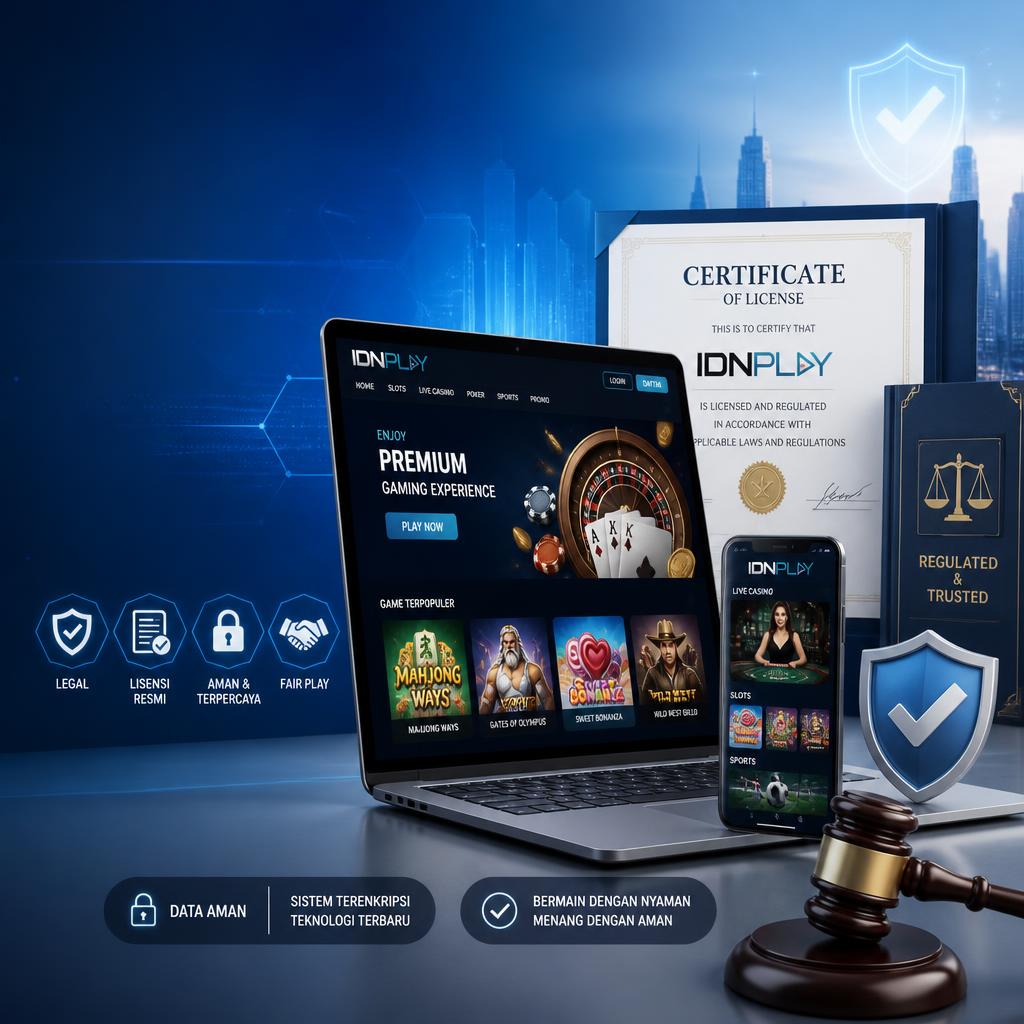 Apakah IDN Play Legal dan Memiliki Lisensi? Ini Jawabannya!