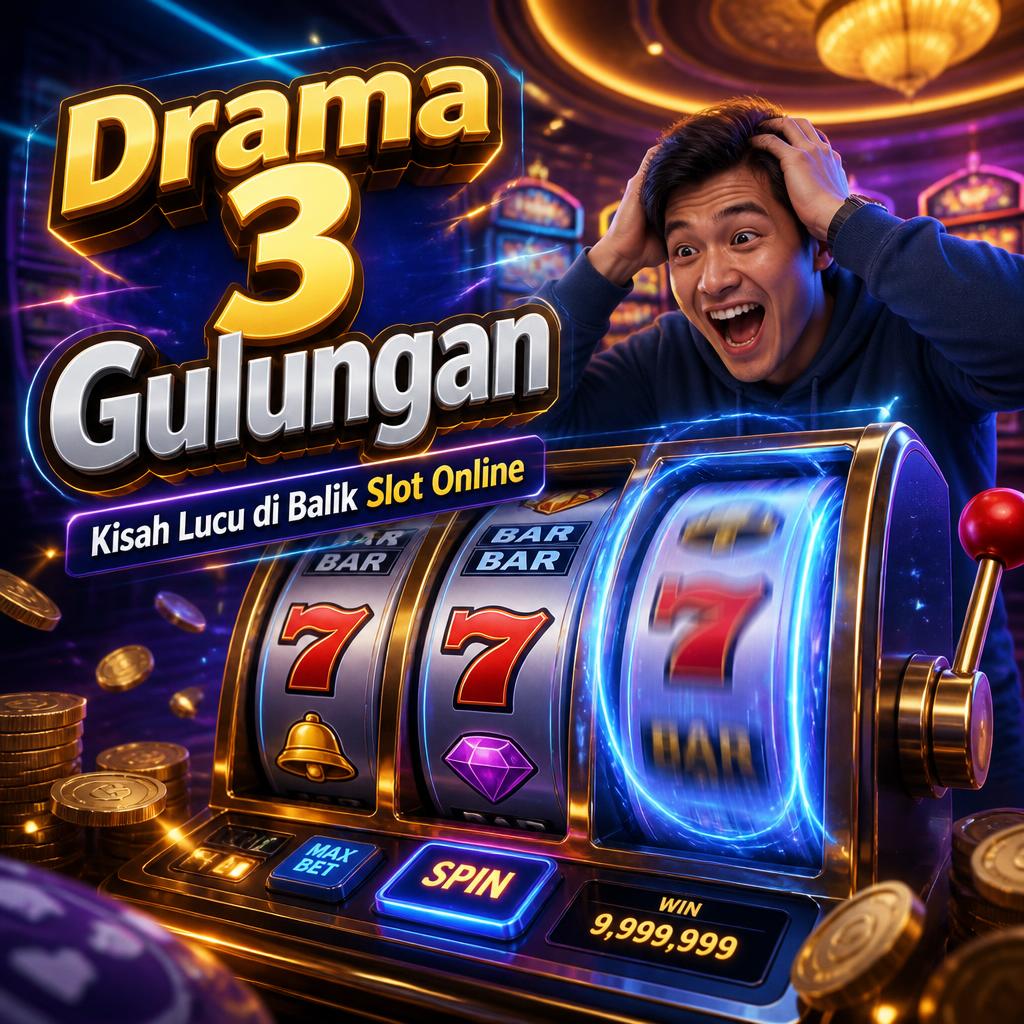 Drama 3 Gulungan: Kisah Lucu di Balik Permainan Slot Online