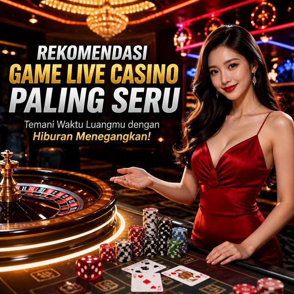 Rekomendasi Game Live Casino Paling Seru untuk Mengisi Waktu Luang