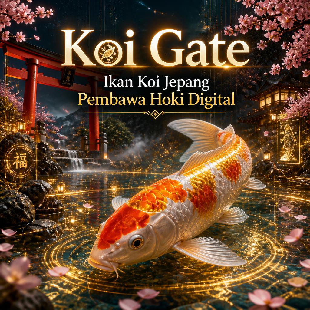 Koi Gate: Ikan Koi Jepang Pembawa Hoki Digital